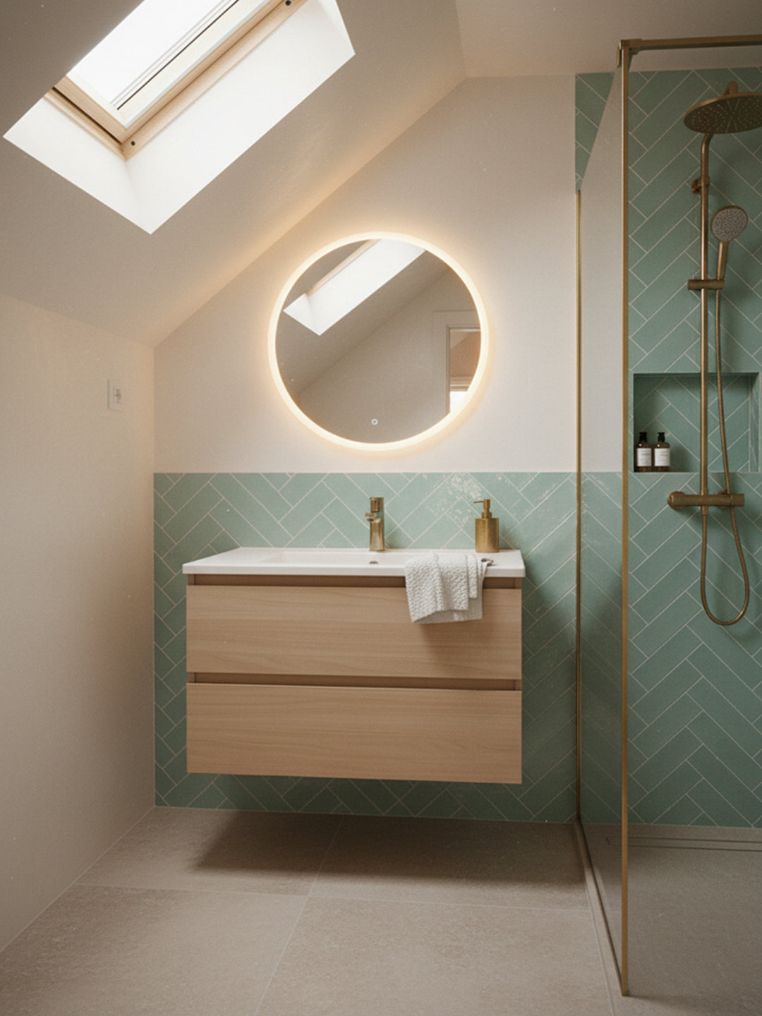 Aménager une salle de bain mansardée : idées et solutions